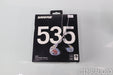 Shure SE535 In-Ear Monitors; IEM Headphones; Clear (New)