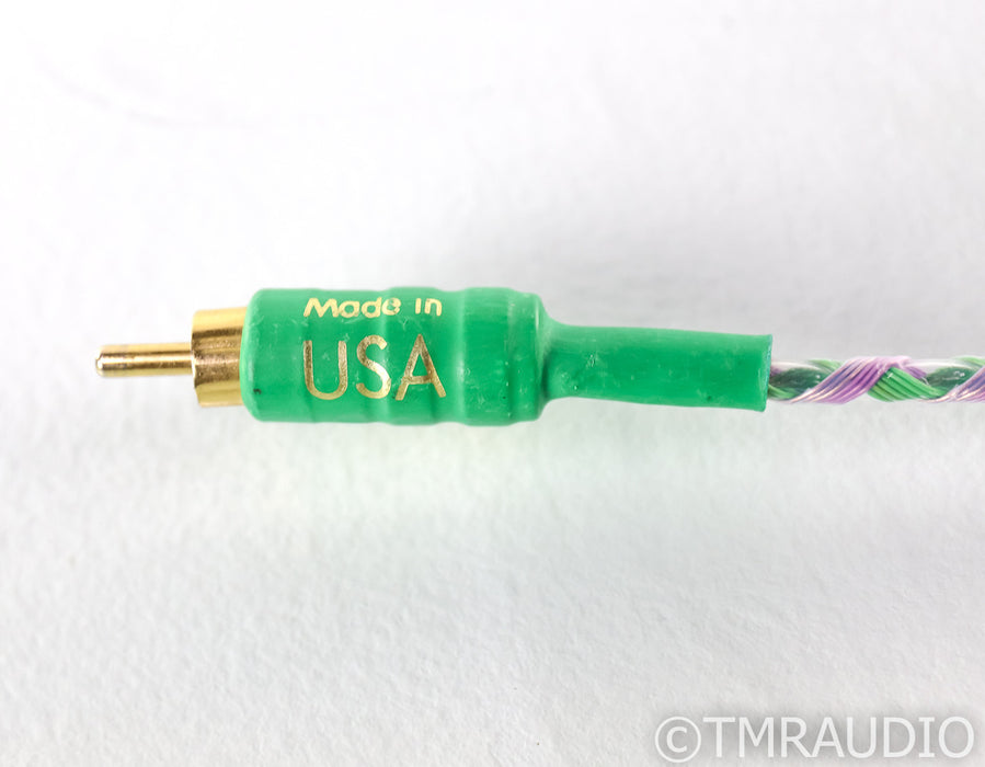 XLO Reference Series RS Unshielded RCA Cables; .5m Pair Interconnects