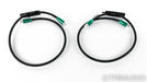 AudioQuest Earth XLR Cables; 1m Pair Balanced Interconnects; 72v DBS (1/7)