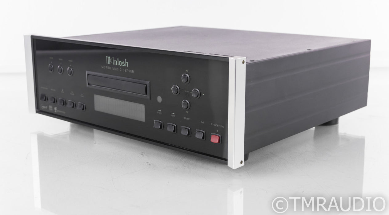 McIntosh MS750 Network Player / CD Ripper; MS-750; 750GB (No Remote)
