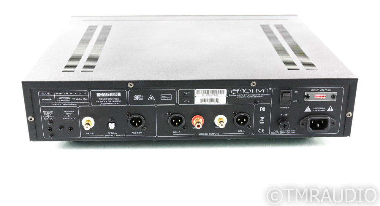 Emotiva ERC-3 Gen 2 CD Player / Transport; ERC3; Remote