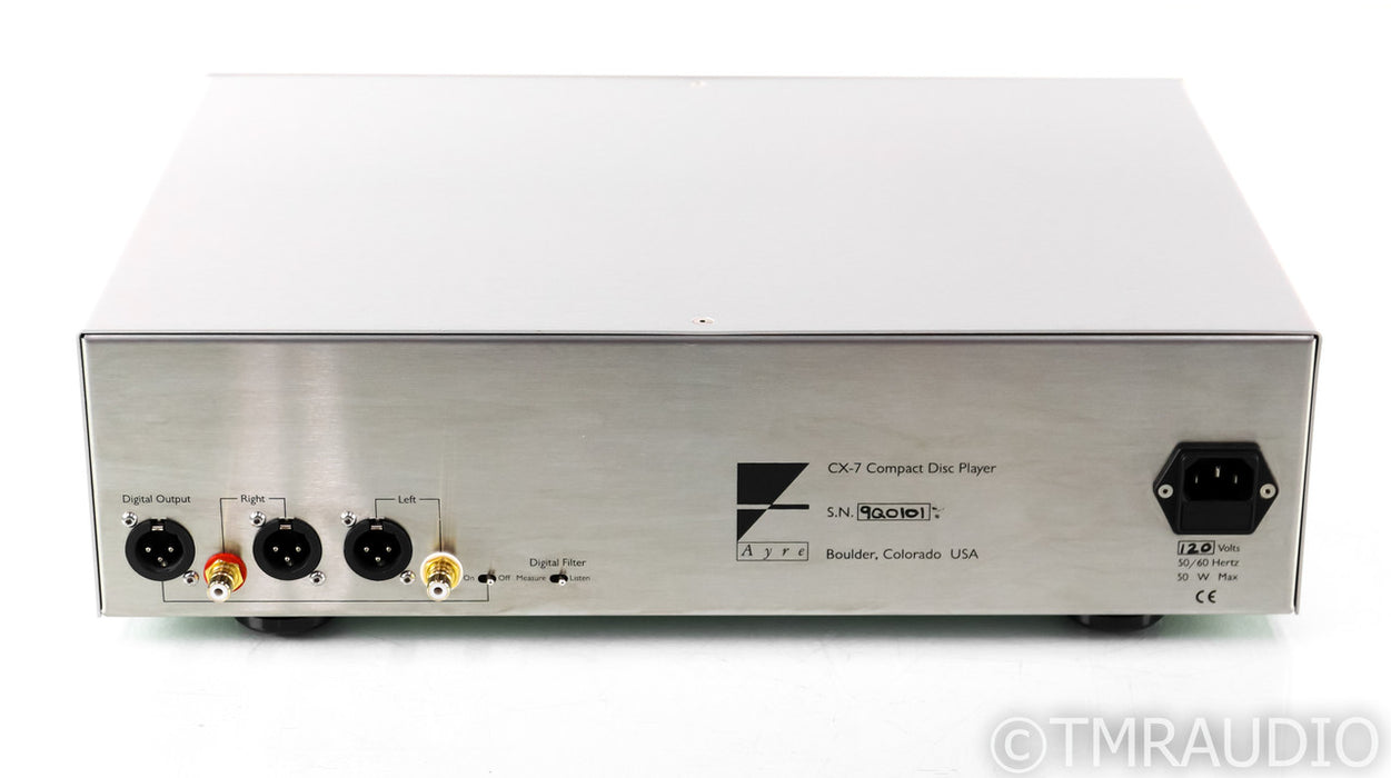 Ayre CX-7eMP CD Player; Evolution; Silver; Remote