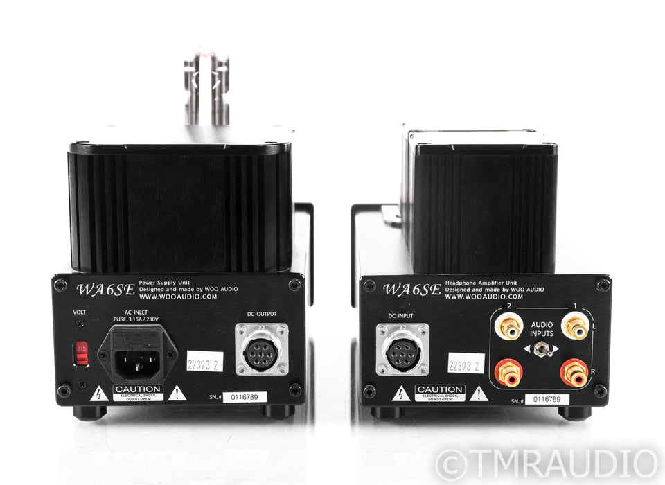 Woo Audio WA6SE 1st Gen Tube Headphone Amplifier; WA6-SE; Upgraded Sophia Tubes