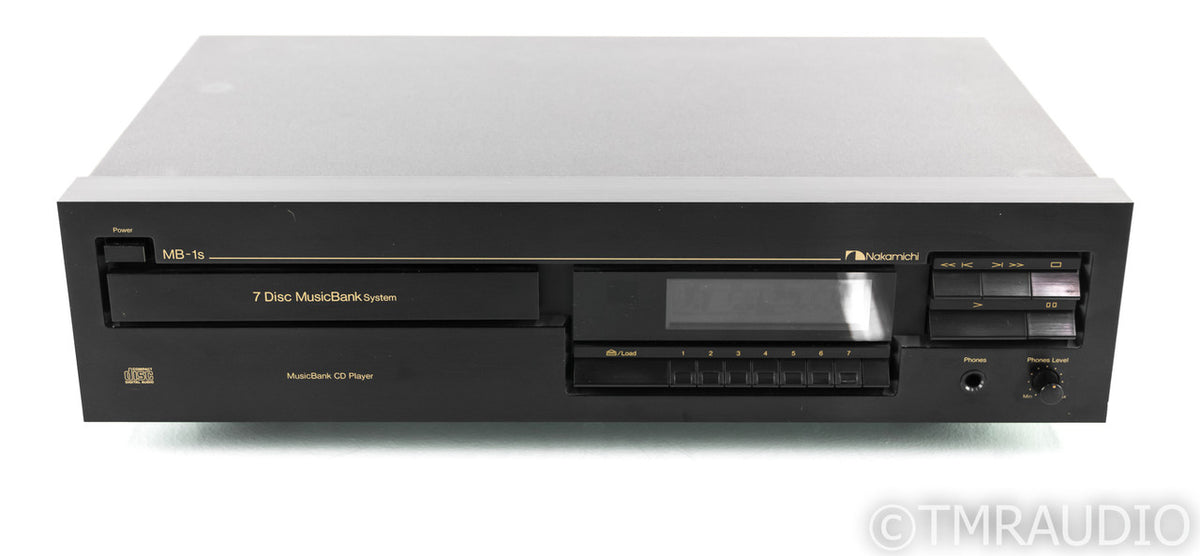 Nakamichi MB-1s CD Player; 7-Disc Changer; Remote — The Music Room