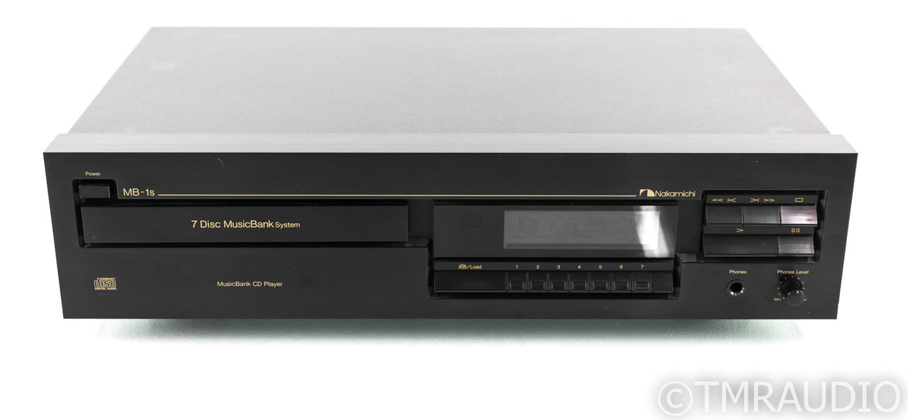 Nakamichi MB-1s CD Player; 7-Disc Changer; Remote
