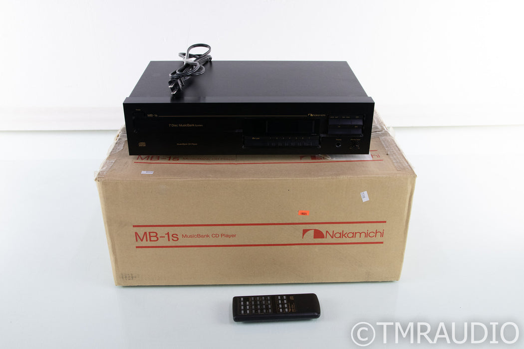 Nakamichi MB-1s CD Player; 7-Disc Changer; Remote