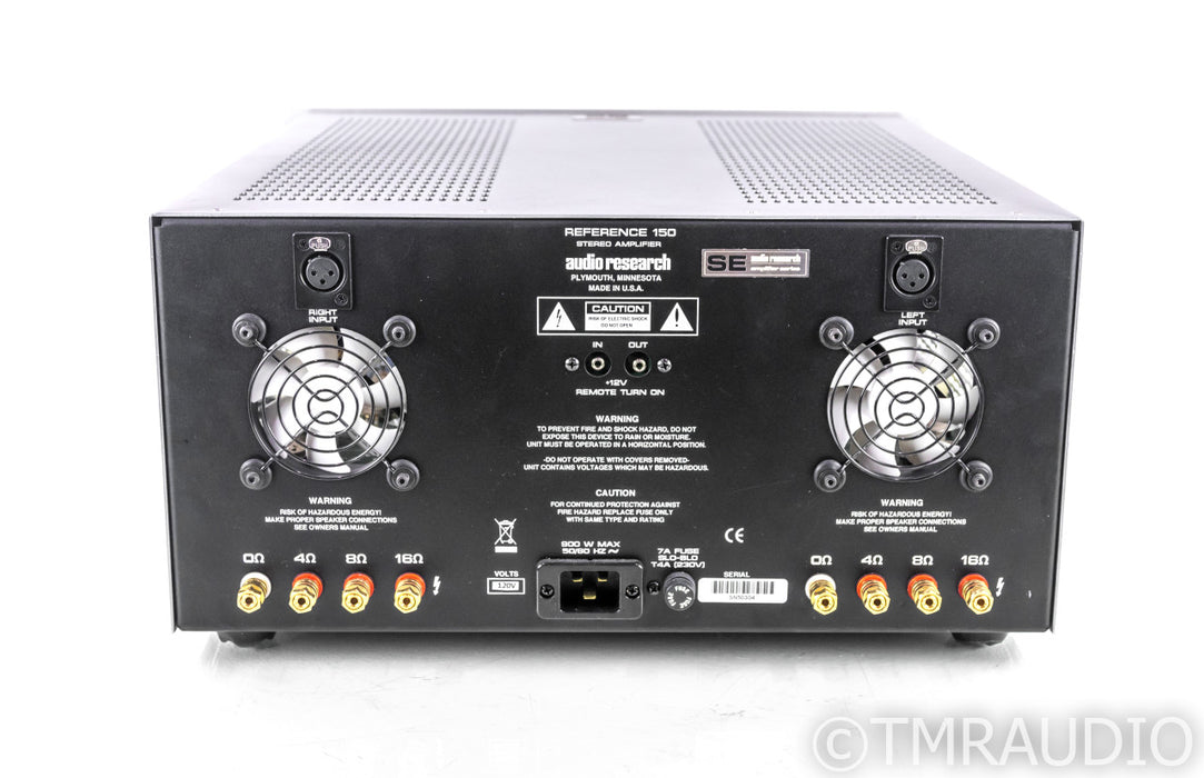 Audio Research Reference 150 SE Stereo Tube Power Amplifier; 150SE
