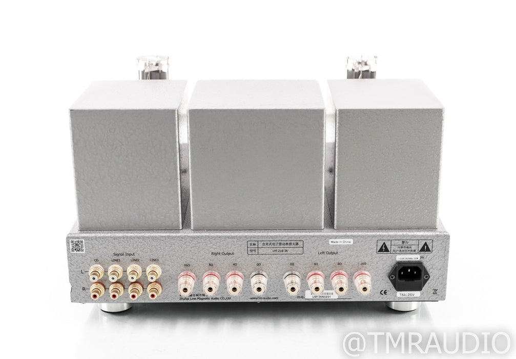 Line Magnetic LM218IA Stereo Tube Integrated Amplifier; LM-218-IA