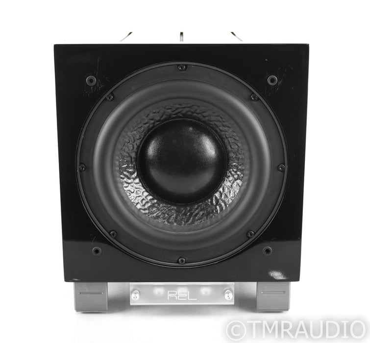 REL Acoustics R-305 10" Powered Subwoofer; Gloss Black; R305