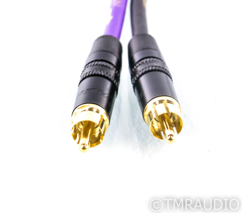 Nordost Purple Flare RCA Cables; 1m Pair Interconnects (1/5)