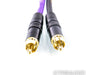 Nordost Purple Flare RCA Cables; 1m Pair Interconnects (1/5)