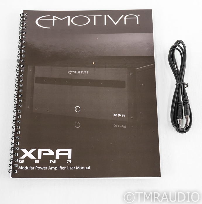 Emotiva XPA-DR2 Gen 3 Stereo Power Amplifier