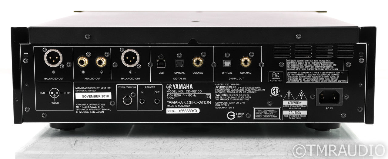 Yamaha CD-S2100 SACD / CD Player / DAC