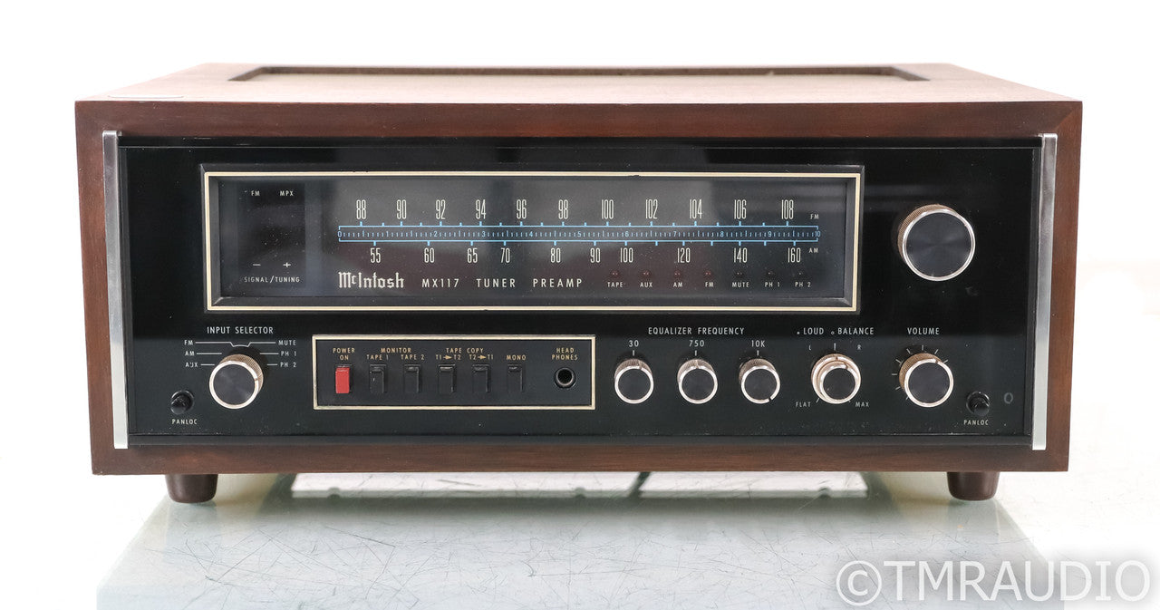 McIntosh MX117 Vintage Stereo Tuner Preamplifier; MX-117; MM Phono