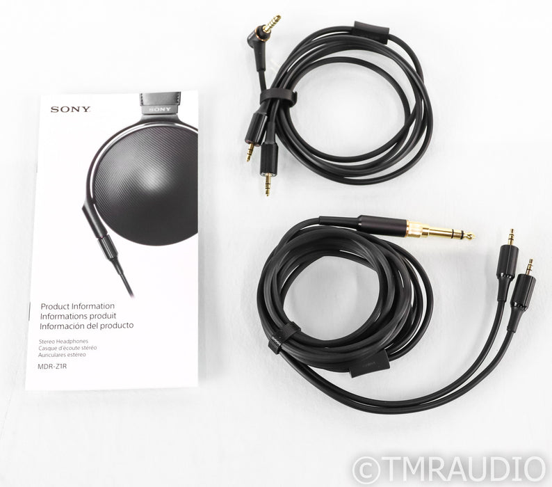 Sony MDR-Z1R Closed Back Headphones; MDRZ1R; Black