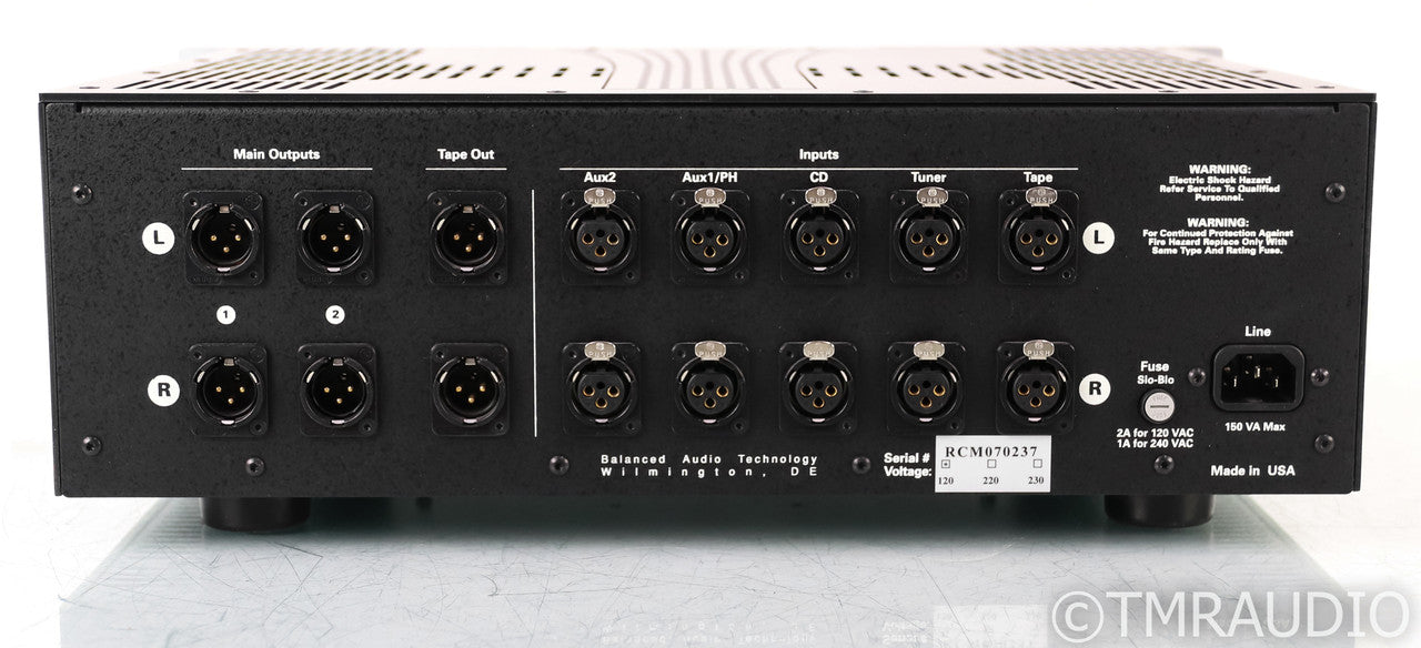 BAT VK-53SE Stereo Tube Preamplifier