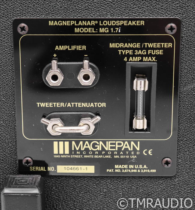 Magnepan MG 1.7i Planar Magnetic Floorstanding Speakers