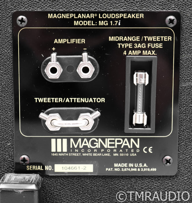 Magnepan MG 1.7i Planar Magnetic Floorstanding Speakers