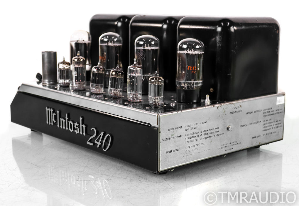 McIntosh MC240 Vintage Stereo Tube Power Amplifier