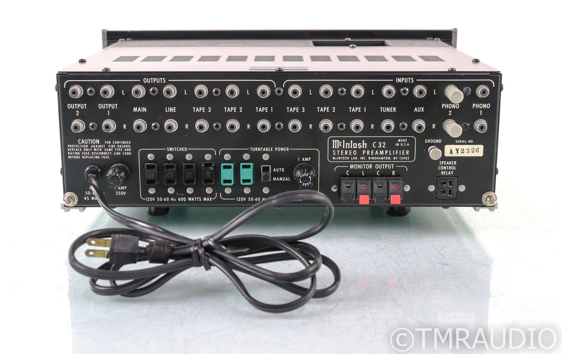 McIntosh C32 Vintage Stereo Preamplifier