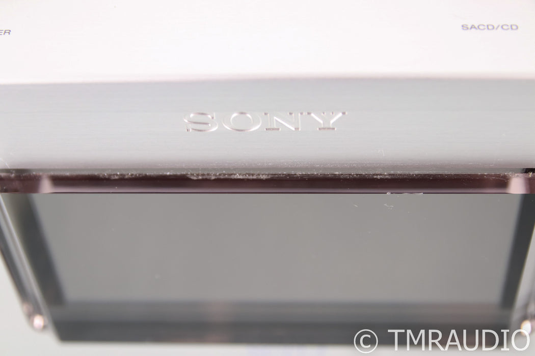 Sony SCD-1 CD / SACD Player; SCD1; Remote; Silver; SCD1; Remote; Silver