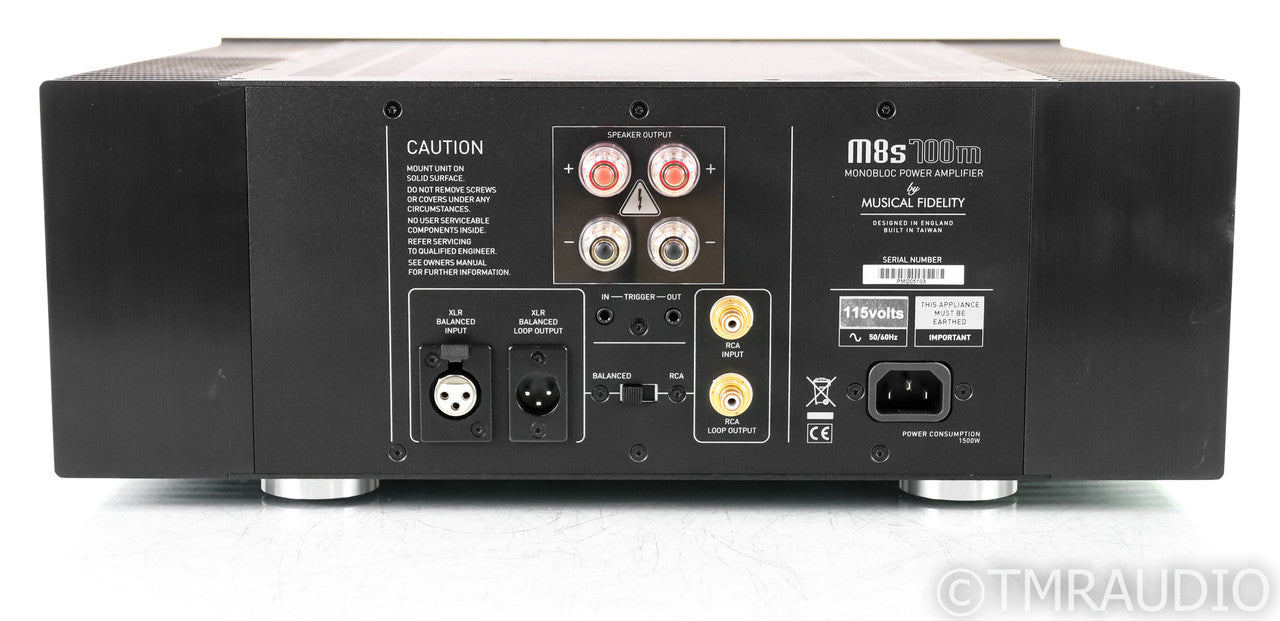 Musical Fidelity M8s-700M Mono Power Amplifier