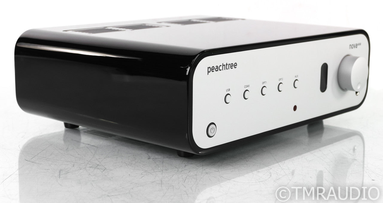 Peachtree Nova65SE Stereo Integrated Amplifier; Gloss Black; Remote; Gloss Black; Remote