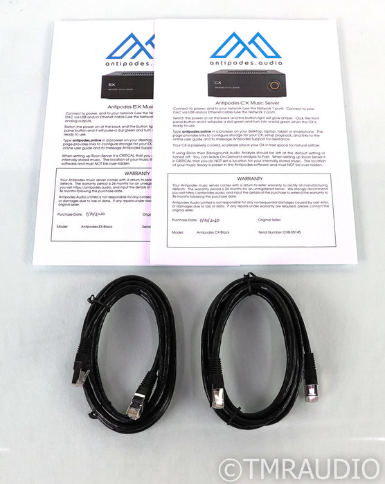Antipodes CX + EX Music Server / CD Ripper