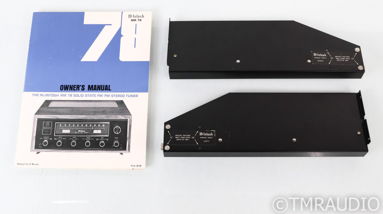 McIntosh MR 78 Vintage FM Stereo Tuner; MR78