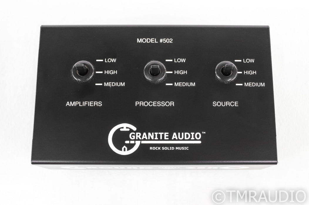 Granite Audio 502 Ground Zero Grounding System