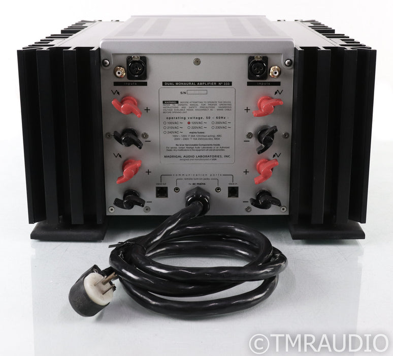 Mark Levinson No. 333 Dual Monaural Power Amplifier
