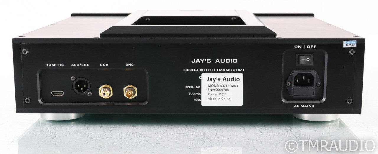 Jay's Audio CDT2-MK3 CD Transport