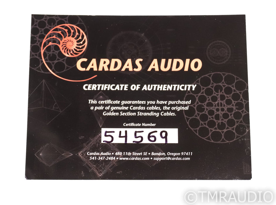 Cardas Golden Reference XLR Cables
