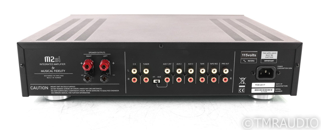 Musical Fidelity M2si Stereo Integrated Amplifier; M2-SI; Remote; Black