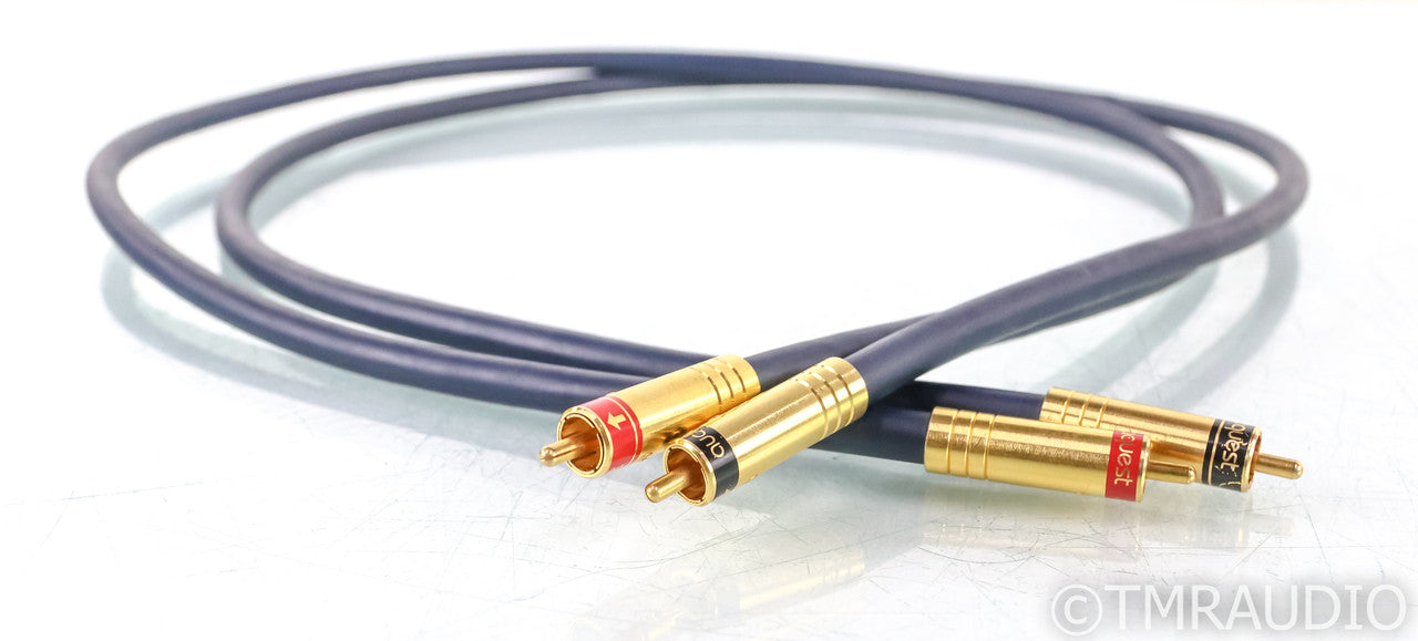 AudioQuest Quartz x 3 Hyperlitz RCA Cables