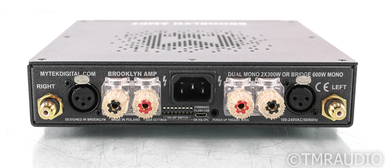 Mytek Brooklyn Amp+ Stereo Power Amplifier; Black