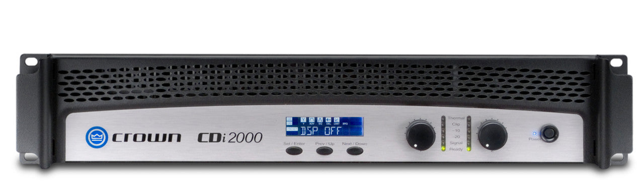 Crown CDI 2000 Stereo Power Amplifier