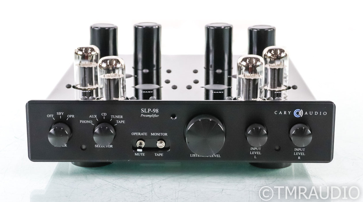 Cary Audio SLP-98L Stereo Tube Preamplifier; SLP98L; Black; Remote