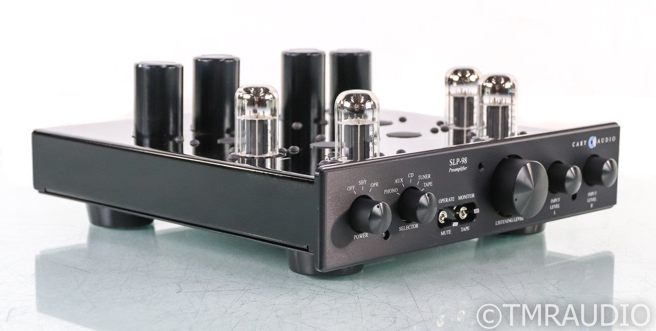 Cary Audio SLP-98L Stereo Tube Preamplifier; SLP98L; Black; Remote