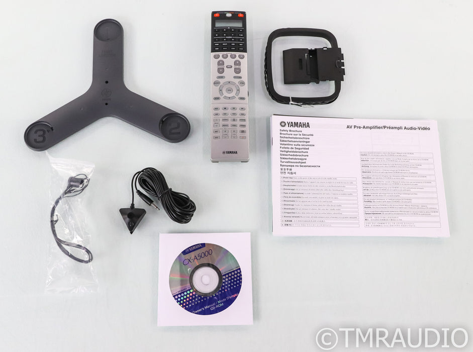 Yamaha CX-A5000 11.2 Channel Home Theater Processor; CXA5000; Aventage; MM Phono