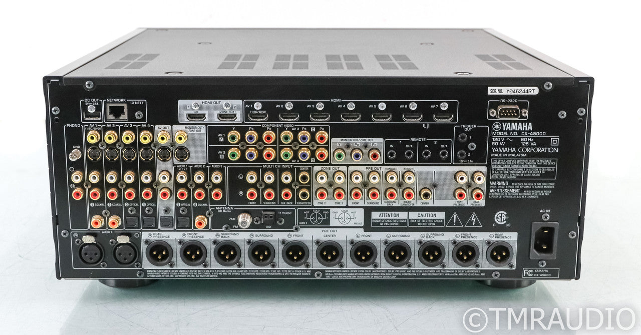 Yamaha CX-A5000 11.2 Channel Home Theater Processor; CXA5000; Aventage; MM Phono