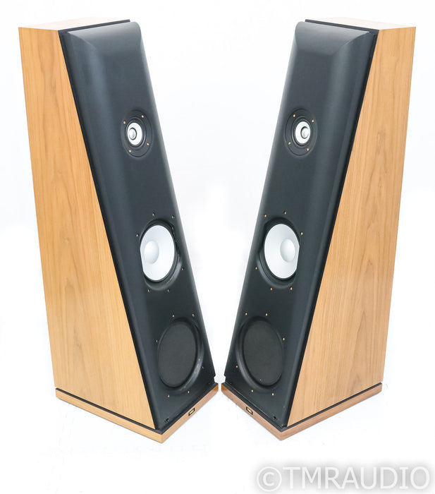 Thiel CS2.3 Floorstanding Speakers; CS-2.3; Walnut Pair; AS-IS (Bad Tweeters)