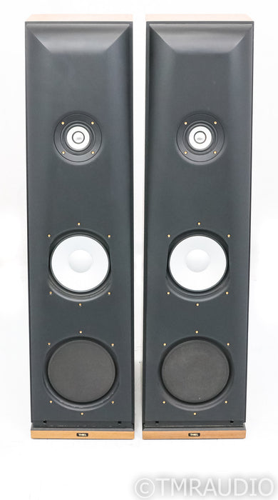 Thiel CS2.3 Floorstanding Speakers; CS-2.3; Walnut Pair; AS-IS (Bad Tweeters)