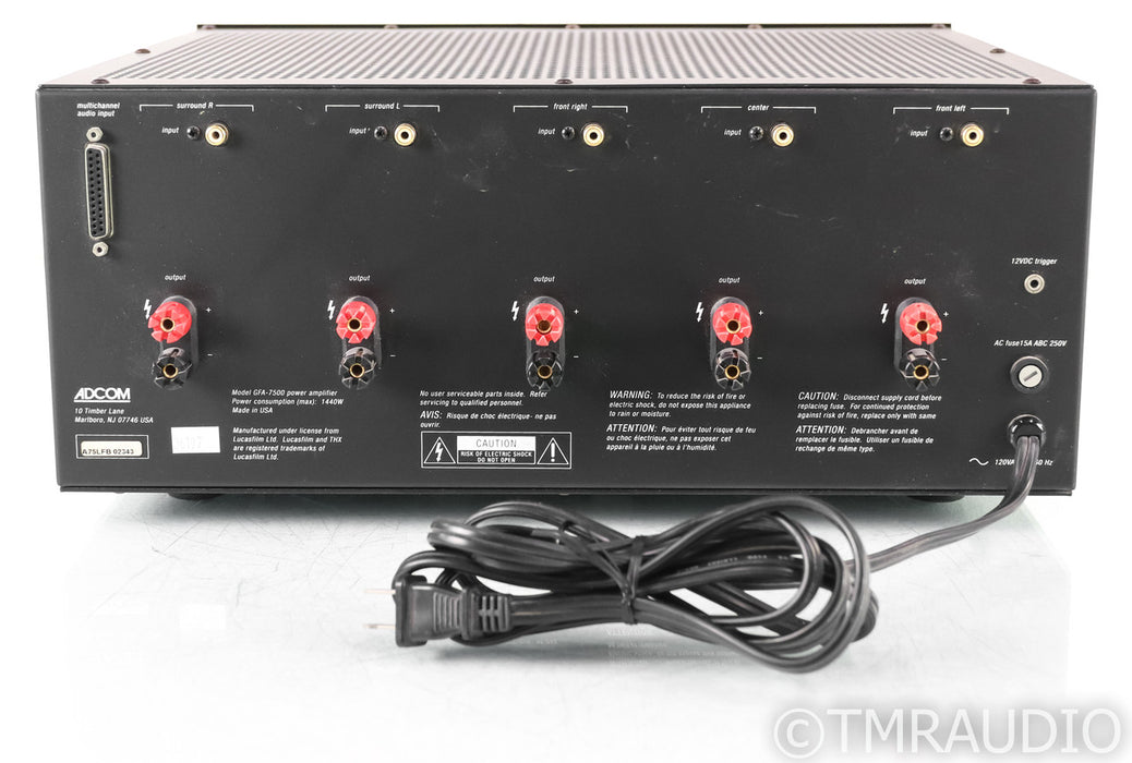 Adcom GFA-7500 Five Channel Power Amplifier