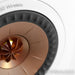 KEF LS50 Wireless Powered Bookshelf Speakers; LS50W; White/Copper Pair