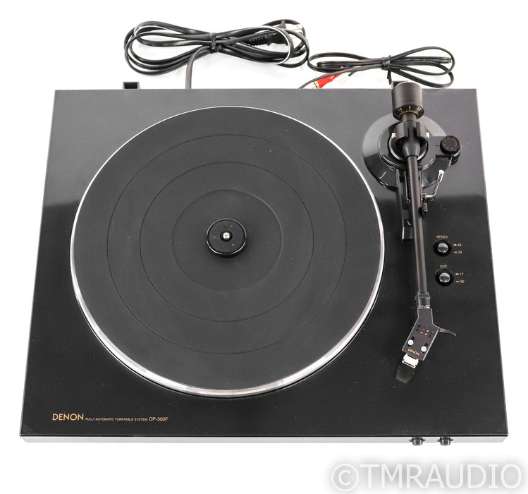 Denon DP-300F Turntable w/ Cartridge; DP300F; DP300F
