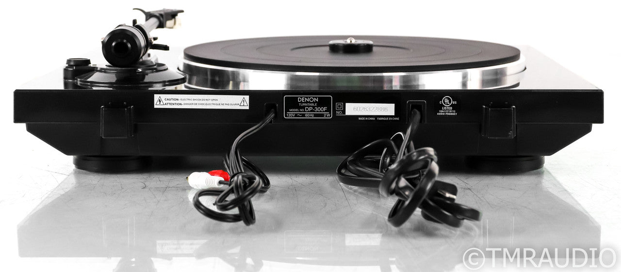 Denon DP-300F Turntable w/ Cartridge; DP300F; DP300F