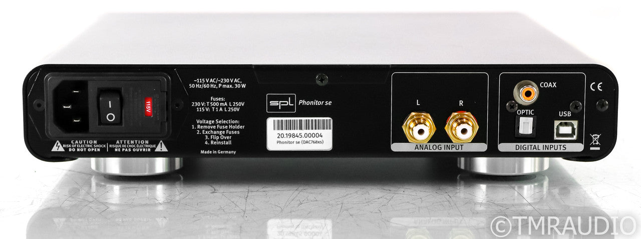SPL Phonitor se Headphone Amplifier w/ DAC