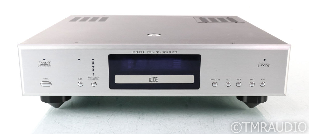 Cary CD 303/300 Hybrid Tube CD Player; Remote; HDCD