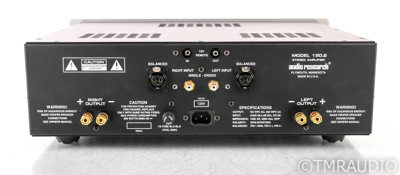 Audio Research 150.2 Stereo Power Amplifier